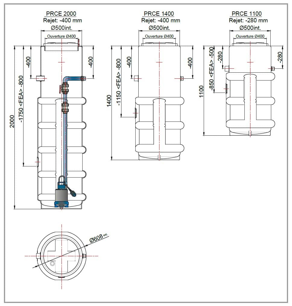 Relevage individuel Aqualift F